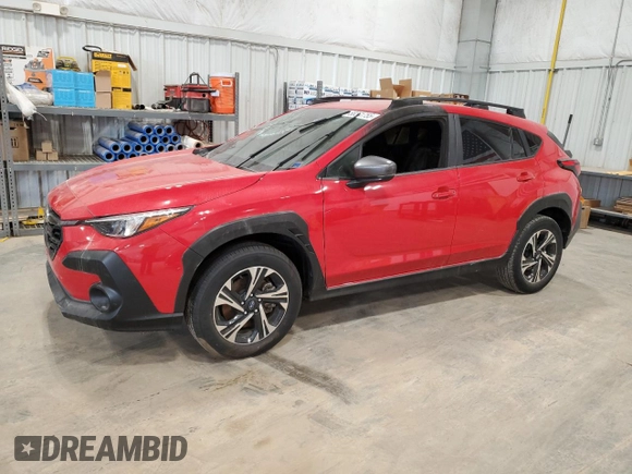 2024 Subaru Crosstrek Premium with VIN JF2GUADC5RH867942, listed as a Copart auction lot 58261755 with Not provided miles and Non repairable. Bid and sale history available at DreamBid. Image 1.