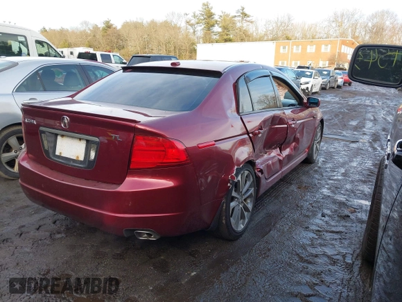 2006 Acura TL with VIN 19UUA66246A037325, listed as a IAAI auction lot 41481434 with 131,168 mi miles. Bid and sale history available at carsss.com. Image 4.