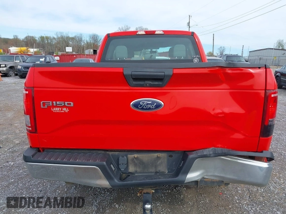 2017 Ford F-150 XL with VIN 1FTEX1C8XHKC88988, listed as a IAAI auction lot 41866592 with 121,709 mi miles. Bid and sale history available at carsss.com. Image 16.