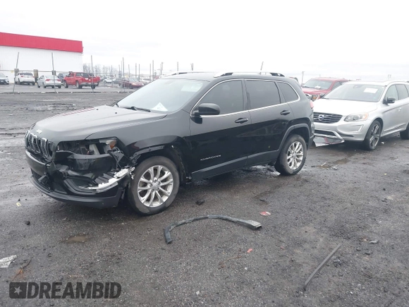 2019 Jeep Cherokee Latitude with VIN 1C4PJLCB1KD339906, listed as a IAAI auction lot 41539248 with 123,243 mi miles and . Bid and sale history available at carsss.com. Image 19.
