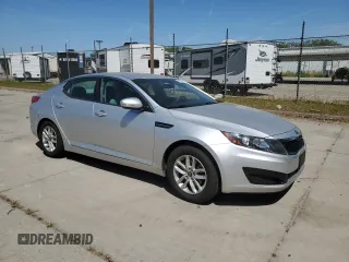 2011 Kia Optima LX with VIN KNAGM4A71B5170005, listed as a Copart auction lot 54307055 with 31,047 mi miles and Salvage Title. Bid and sale history available at carsss.com. Image 4.