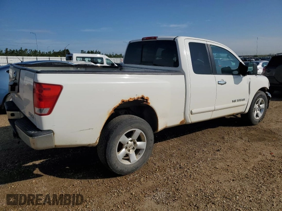 2007 Nissan Titan XE with VIN 1N6AA06B77N205996, listed as a Copart auction lot 62764125 with 287,697 mi miles and Clean title. Bid and sale history available at DreamBid. Image 3.