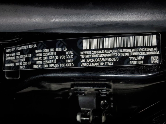 2021 Jeep Renegade Sport with VIN ZACNJDAB3MPM55870, listed as a Copart auction lot 43429655 with 92,128 mi miles and Clean title. Bid and sale history available at DreamBid. Image 13.