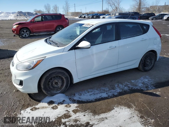 2016 Hyundai Accent SE with VIN KMHCT5AE5GU238520, listed as a Copart auction lot 47424015 with 222,125 mi miles and Salvage Title. Bid and sale history available at carsss.com. Image 1.