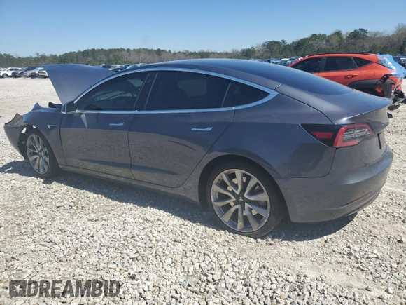2020 Tesla Model 3 Long Range with VIN 5YJ3E1EBXLF807033, listed as a Copart auction lot 49548665 with 32,031 mi miles and Salvage Title. Bid and sale history available at carsss.com. Image 2.
