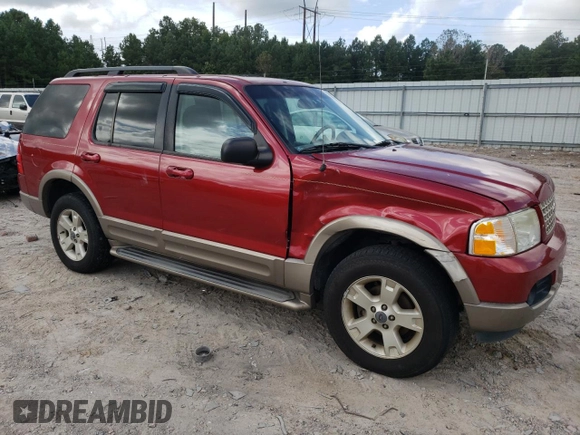 2003 Ford Explorer Eddie Bauer with VIN 1FMDU74K93UB13996, listed as a Copart auction lot 69265234 with 329,165 mi miles and Salvage title. Bid and sale history available at DreamBid. Image 4.