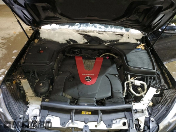 2017 Mercedes-Benz GLC with VIN WDC0G6EB5HF281756, listed as a Copart auction lot 43410535 with 86,904 mi miles and Salvage Title. Bid and sale history available at carsss.com. Image 12.