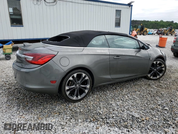 2017 Buick Cascada Premium with VIN W04WH3N5XHG108969, listed as a Copart auction lot 54381395 with 93,726 mi miles and Salvage title. Bid and sale history available at DreamBid. Image 3.