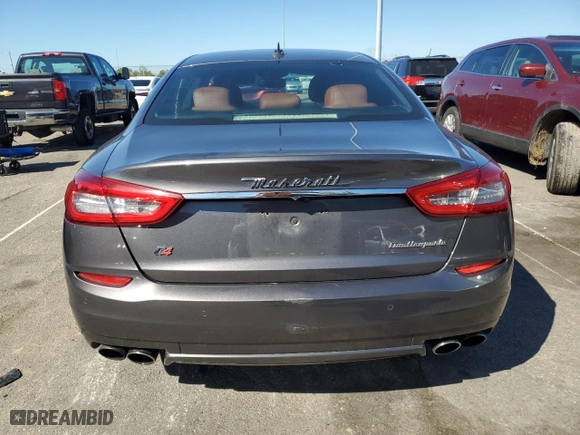 2015 Maserati Quattroporte S Q4 with VIN ZAM56RRA7F1134183, listed as a Copart auction lot 74269804 with 101,559 mi miles and Clean Title. Bid and sale history available at carsss.com. Image 6.
