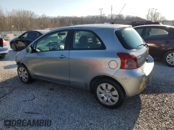 2007 Toyota Yaris with VIN JTDJT923675123449, listed as a Copart auction lot 47578555 with 173,927 mi miles and Non Repairable. Bid and sale history available at carsss.com. Image 2.