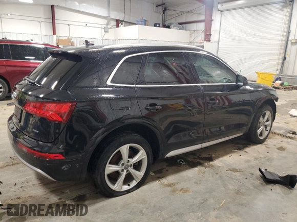 2020 Audi Q5 Premium with VIN WA1ANAFY0L2032734, listed as a Copart auction lot 49409845 with 156,338 mi miles and Non Repairable. Bid and sale history available at carsss.com. Image 3.