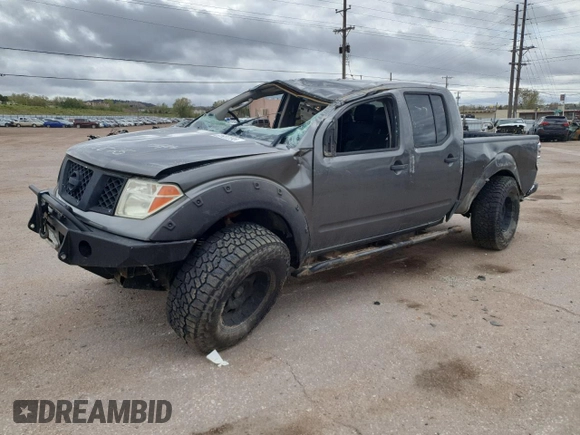 2008 Nissan Frontier LE with VIN 1N6AD09W58C437225, listed as a Copart auction lot 52687295 with 247,258 mi miles and Salvage title. Bid and sale history available at DreamBid. Image 1.
