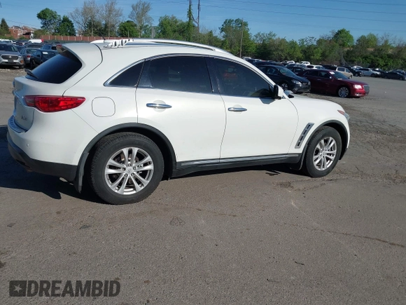 2013 Infiniti FX with VIN JN8CS1MWXDM170526, listed as a IAAI auction lot 42123275 with 171,778 mi miles and . Bid and sale history available at DreamBid. Image 4.