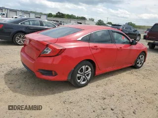 2017 Honda Civic LX with VIN 2HGFC2F51HH557198, listed as a Copart auction lot 53792675 with 57,311 mi miles and Clean Title. Bid and sale history available at DreamBid. Image 3.