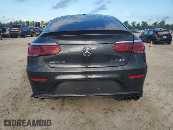 2021 Mercedes-Benz GLC with VIN W1N0J6EB9MF946037, listed as a Copart auction lot 67666454 with 44,693 mi miles and Salvage Title. Bid and sale history available at carsss.com. Image 6.