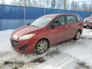2015 Mazda 5 Touring with VIN JM1CW2CL3F0186235, listed as a Copart auction lot 46096915 with 212,914 mi miles and Salvage Title. Bid and sale history available at carsss.com. Image 1.