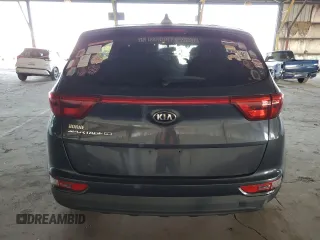 2019 Kia Sportage LX with VIN KNDPM3AC9K7613841, listed as a Copart auction lot 52531705 with 117,425 mi miles and Salvage Title. Bid and sale history available at carsss.com. Image 6.