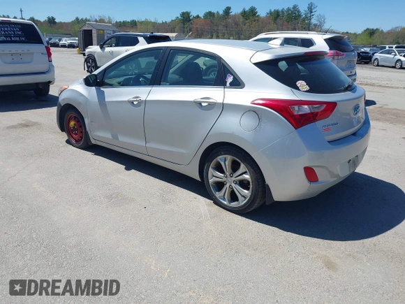 2013 Hyundai Elantra GT with VIN KMHD35LE7DU086883, listed as a IAAI auction lot 42158289 with 117,290 mi miles. Bid and sale history available at carsss.com. Image 3.