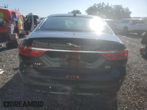 2016 Jaguar XF S with VIN SAJBG4BV8GCY04867, listed as a Copart auction lot 72826474 with 90,424 mi miles and Salvage Title. Bid and sale history available at carsss.com. Image 6.