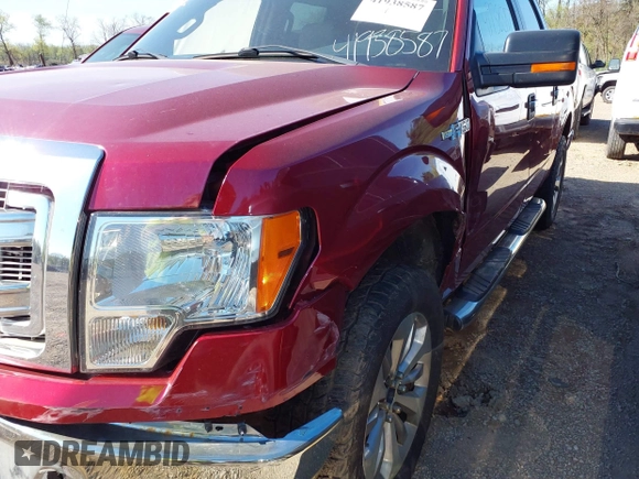 2014 Ford F-150 XL with VIN 1FTFW1EF8EFB27918, listed as a IAAI auction lot 41938587 with 129,508 mi miles. Bid and sale history available at carsss.com. Image 18.