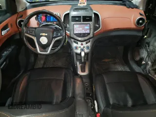 2014 Chevrolet Sonic LTZ with VIN 1G1JE5SB6E4223900, listed as a Copart auction lot 45587225 with 150,336 mi miles and Salvage Title. Bid and sale history available at carsss.com. Image 8.