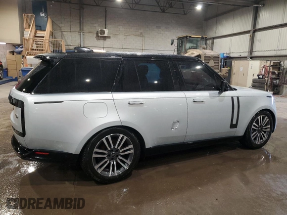 2023 Land Rover Range Rover SE with VIN SALKP9FU6PA047257, listed as a Copart auction lot 53234385 with 55,720 mi miles and Clean Title. Bid and sale history available at carsss.com. Image 3.