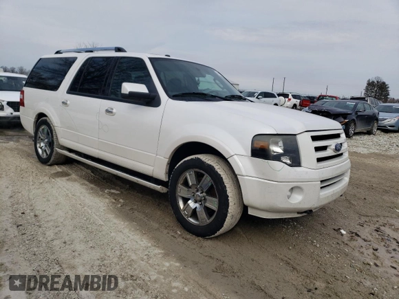 2010 Ford Expedition Max Limited with VIN 1FMJK2A57AEA38393, listed as a Copart auction lot 46665295 with 133,024 mi miles and Salvage title. Bid and sale history available at DreamBid. Image 4.
