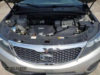 2013 Kia Sorento LX with VIN 5XYKTDA64DG350077, listed as a Copart auction lot 54119105 with 120,349 mi miles and Salvage Title. Bid and sale history available at carsss.com. Image 12.