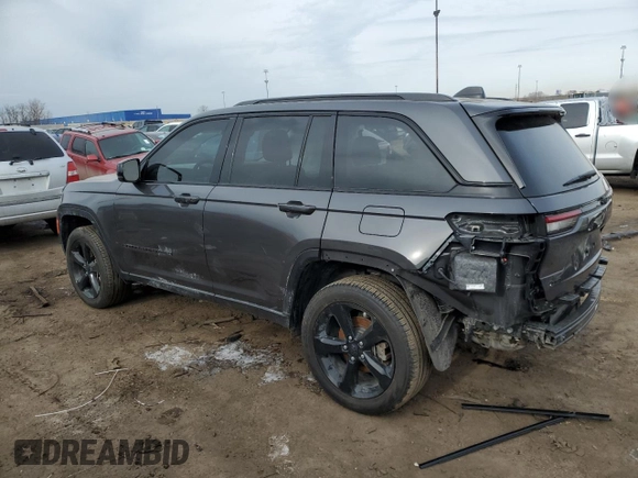 2024 Jeep Grand Cherokee Limited with VIN 1C4RJHBG6RC683993, listed as a Copart auction lot 43528725 with 12,242 mi miles and Clean title. Bid and sale history available at DreamBid. Image 2.