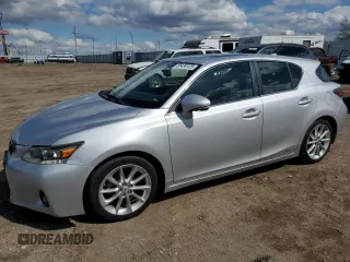 2011 Lexus CT 200h with VIN JTHKD5BH2B2030524, listed as a Copart auction lot 55434125 with 77,359 mi miles and Salvage title. Bid and sale history available at DreamBid. Image 1.