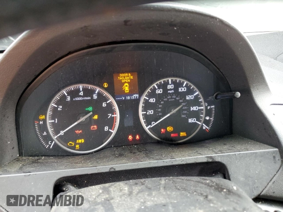 2013 Acura RDX with VIN 5J8TB4H38DL013954, listed as a Copart auction lot 60414635 with 181,377 mi miles and Salvage title. Bid and sale history available at DreamBid. Image 9.