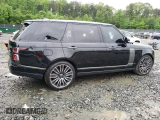 2020 Land Rover Range Rover Autobiography with VIN SALGV5SE1LA585829, listed as a Copart auction lot 54147064 with 83,016 mi miles and Salvage Title. Bid and sale history available at carsss.com. Image 3.