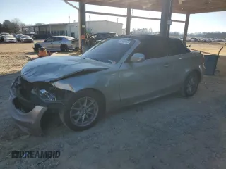 2011 BMW 1 Series 128i with VIN WBAUL7C53BVM79803, listed as a Copart auction lot 89258015 with 132,266 mi miles and Salvage Title. Bid and sale history available at carsss.com. Image 1.