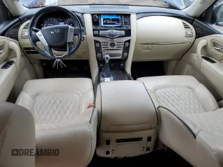 2019 Infiniti QX80 LUXE with VIN JN8AZ2NE8K9232889, listed as a Copart auction lot 53538575 with 96,642 mi miles and Clean Title. Bid and sale history available at carsss.com. Image 8.