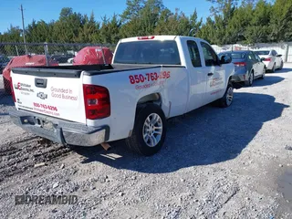2007 Chevrolet Silverado 1500 LT w/1LT with VIN 1GCEC190X7Z542136, listed as a IAAI auction lot 41630099 with 143,230 mi miles. Bid and sale history available at carsss.com. Image 4.