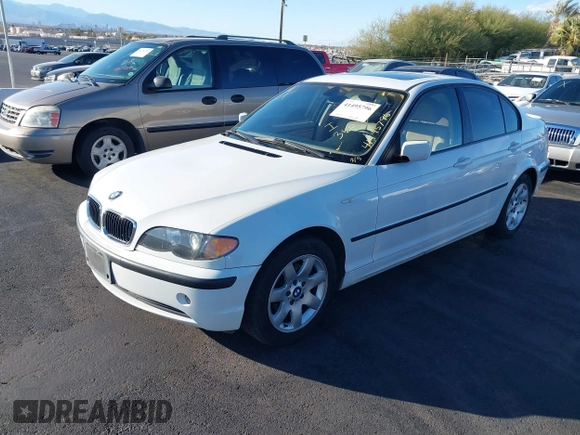 2005 BMW 3 Series 325i with VIN WBAAZ33495KW75624, listed as a IAAI auction lot 41495796 with 92,832 mi miles and . Bid and sale history available at DreamBid. Image 2.