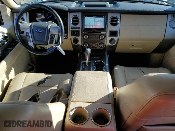 2017 Ford Expedition Max Limited с VIN 1FMJK1KT7HEA50397, выставлен на аукционе Copart как лот 49663815 с пробегом 140 862 миль миль и Списание • Salvage title. История ставок и продаж доступна на DreamBid. Изображение 8.