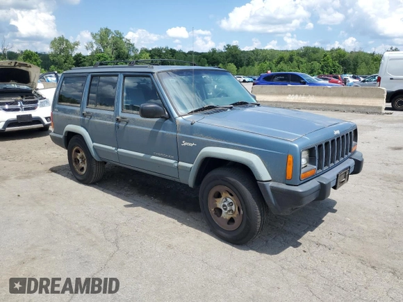 1998 Jeep Cherokee Sport with VIN 1J4FJ68S6WL215447, listed as a Copart auction lot 65186505 with 177,682 mi miles and Clean title. Bid and sale history available at DreamBid. Image 4.