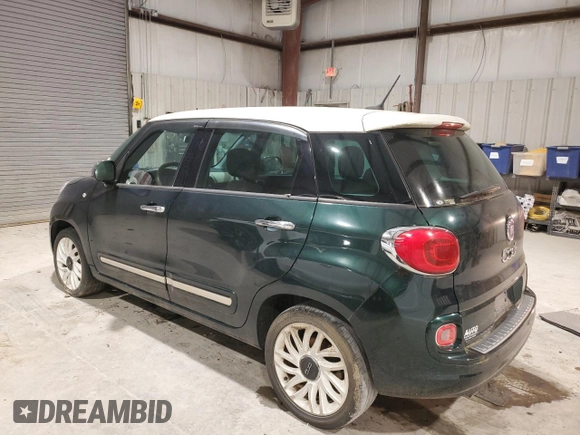 2014 FIAT 500L Lounge with VIN ZFBCFACH5EZ029048, listed as a Copart auction lot 42140285 with 87,143 mi miles and Clean Title. Bid and sale history available at DreamBid. Image 2.