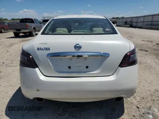 2014 Nissan Maxima SV with VIN 1N4AA5APXEC482370, listed as a Copart auction lot 55823175 with 143,614 mi miles and Salvage title. Bid and sale history available at DreamBid. Image 6.