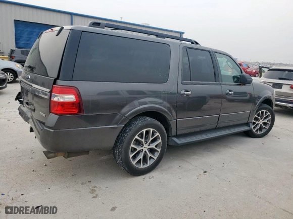 2017 Ford Expedition EL XLT with VIN 1FMJK1HT4HEA66211, listed as a Copart auction lot 51500555 with NaN miles and Salvage Title. Bid and sale history available at carsss.com. Image 3.