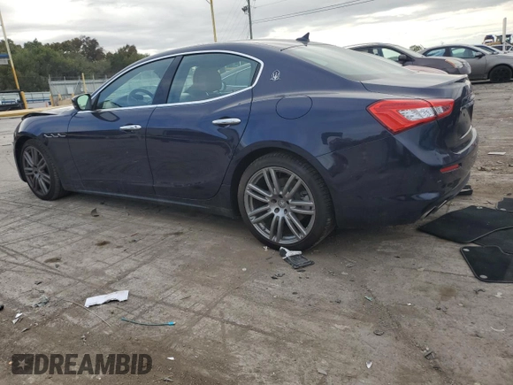 2018 Maserati Ghibli z VIN ZAM57XSA5J1287424, wystawiony jako Copart lot #71215154 z przebiegiem 20 029 mil mil oraz Szkoda całkowita • Salvage title. Historia ofert i sprzedaży dostępna na DreamBid. Obrazek 2.