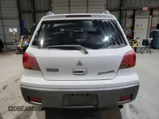 2003 Mitsubishi Outlander LS with VIN JA4LX31G63U075640, listed as a Copart auction lot 87847245 with 151,586 mi miles and Salvage Title. Bid and sale history available at carsss.com. Image 6.