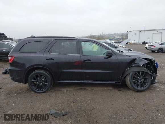 2018 Dodge Durango GT with VIN 1C4RDJDG7JC416118, listed as a IAAI auction lot 42010024 with 85,336 mi miles and . Bid and sale history available at DreamBid. Image 13.