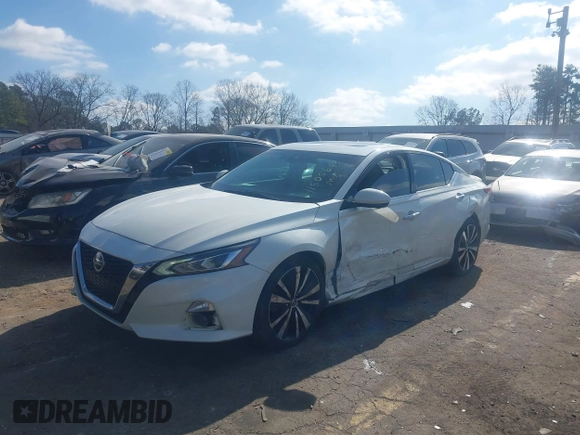 2019 Nissan Altima 2.5 Platinum with VIN 1N4BL4FV9KC116654, listed as a IAAI auction lot 41505682 with 154,065 mi miles. Bid and sale history available at carsss.com. Image 17.