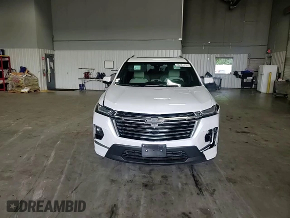 2023 Chevrolet Traverse Premier with VIN 1GNEVKKW1PJ122981, listed as a Copart auction lot 59181705 with 62,464 mi miles and Salvage title. Bid and sale history available at DreamBid. Image 14.