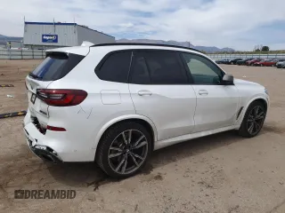 2021 BMW X5 M50i with VIN 5UXJU4C05M9E44232, listed as a Copart auction lot 53387665 with 49,978 mi miles and Salvage Title. Bid and sale history available at DreamBid. Image 3.