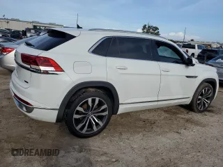 2021 Volkswagen Atlas SEL Premium R-Line with VIN 1V2FE2CA0MC210645, listed as a Copart auction lot 73636864 with Not provided miles and Salvage title. Bid and sale history available at DreamBid. Image 3.