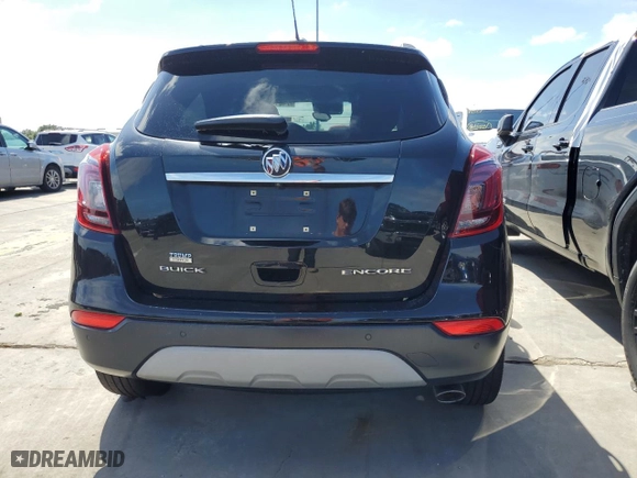 2017 Buick Encore Premium with VIN KL4CJDSB2HB208035, listed as a Copart auction lot 74014404 with 0 mi miles and Salvage Title. Bid and sale history available at carsss.com. Image 6.