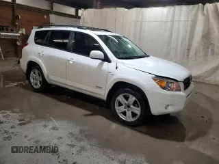 2006 Toyota RAV4 Sport with VIN JTMBK32V765009643, listed as a Copart auction lot 47358905 with 123,255 mi miles and Salvage Title. Bid and sale history available at carsss.com. Image 4.